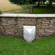 Milepost, The Toft, Hanchurch