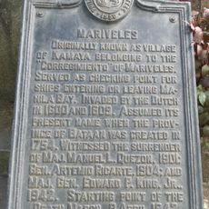 Mariveles historical marker