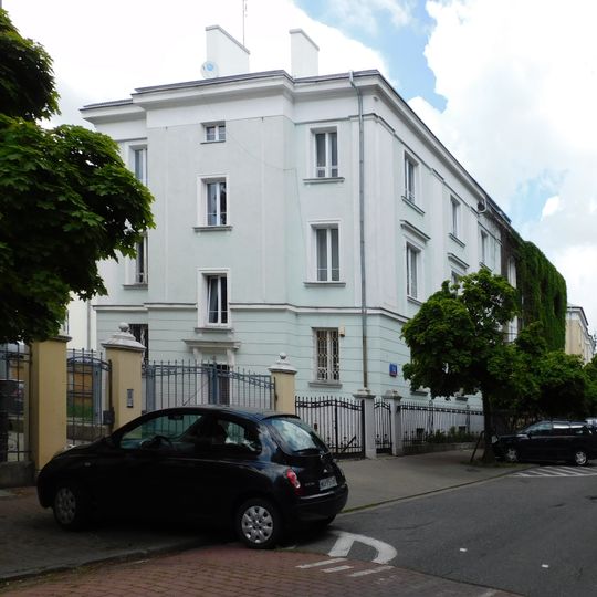 14 Mianowskiego Street in Warsaw