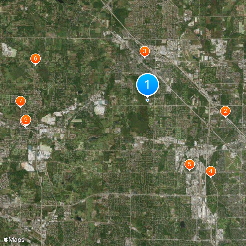Menomonee Falls Map