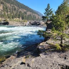 Kootenai Falls Swinging Bridge