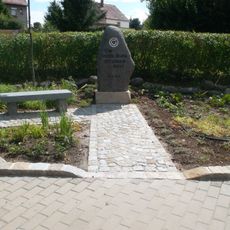Lutherstein; Gedenkstein zum 450. Geburtstag Martin Luthers Zittauer Straße (Ecke Martin-Luther-Straße)