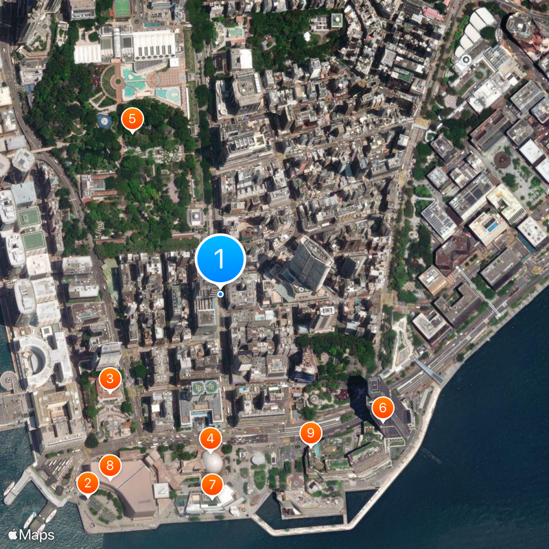 Tsim Sha Tsui Station Map