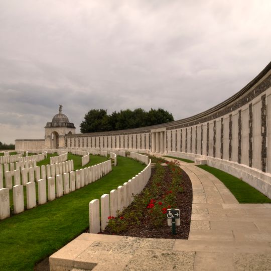 Mémorial aux disparus de «Tyne Cot»