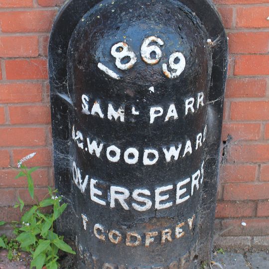 Boundary Mark On Canal Towpath To South Of Castle Lock