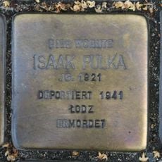 Stolperstein em memória de Isaak Pulka