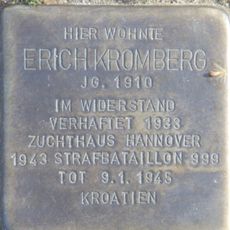 Stolperstein à la mémoire d’Erich Kromberg