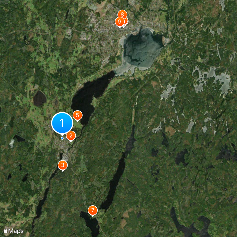 Degerfors Map