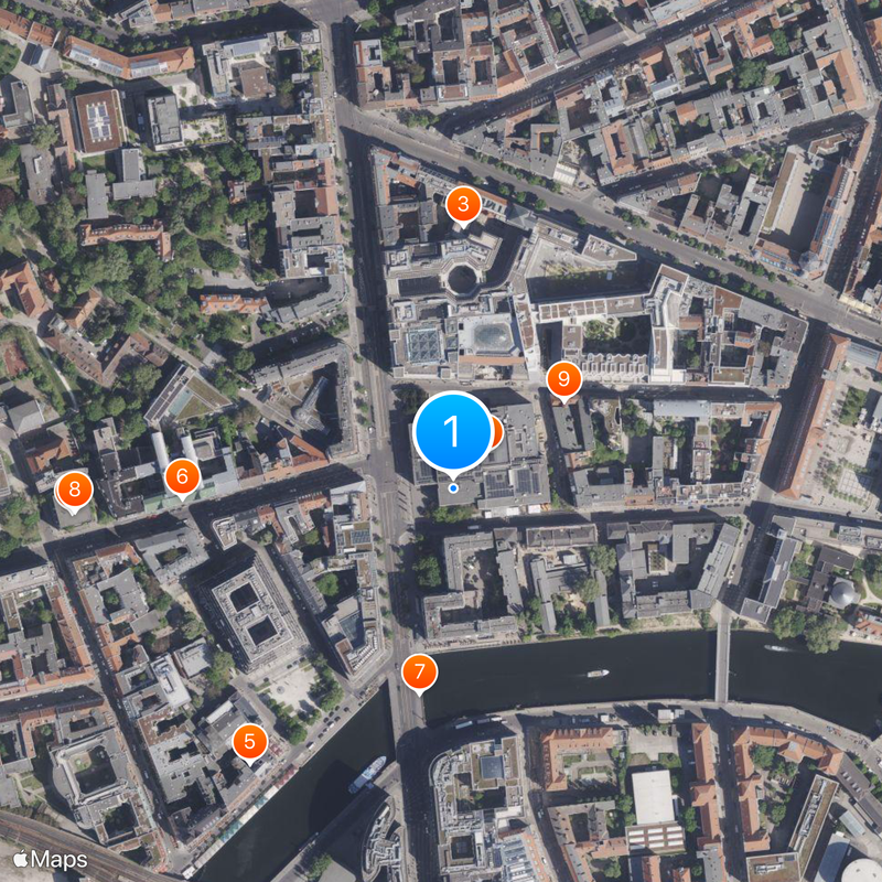 Quatsch Comedy Club Map