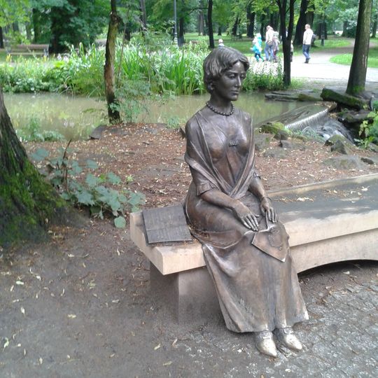 Ławeczka Alicji Habsburg w Żywcu