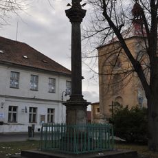 Maria column in Třebenice (Litoměřice District)