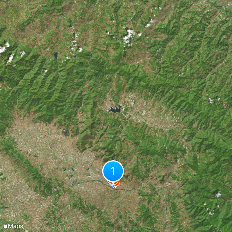 Ville métropolitaine de Florence Carte