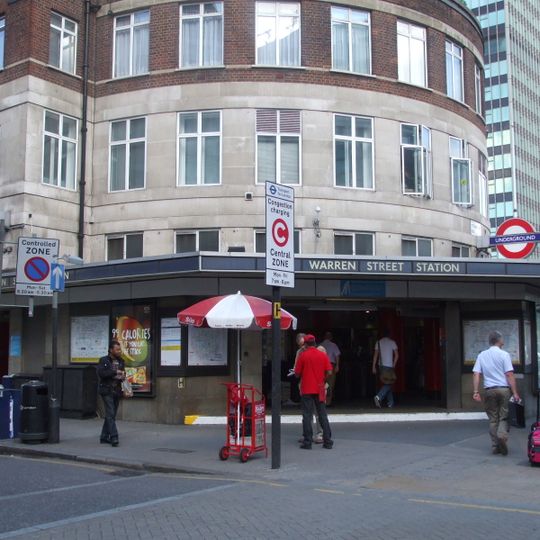 Warren Street tube station