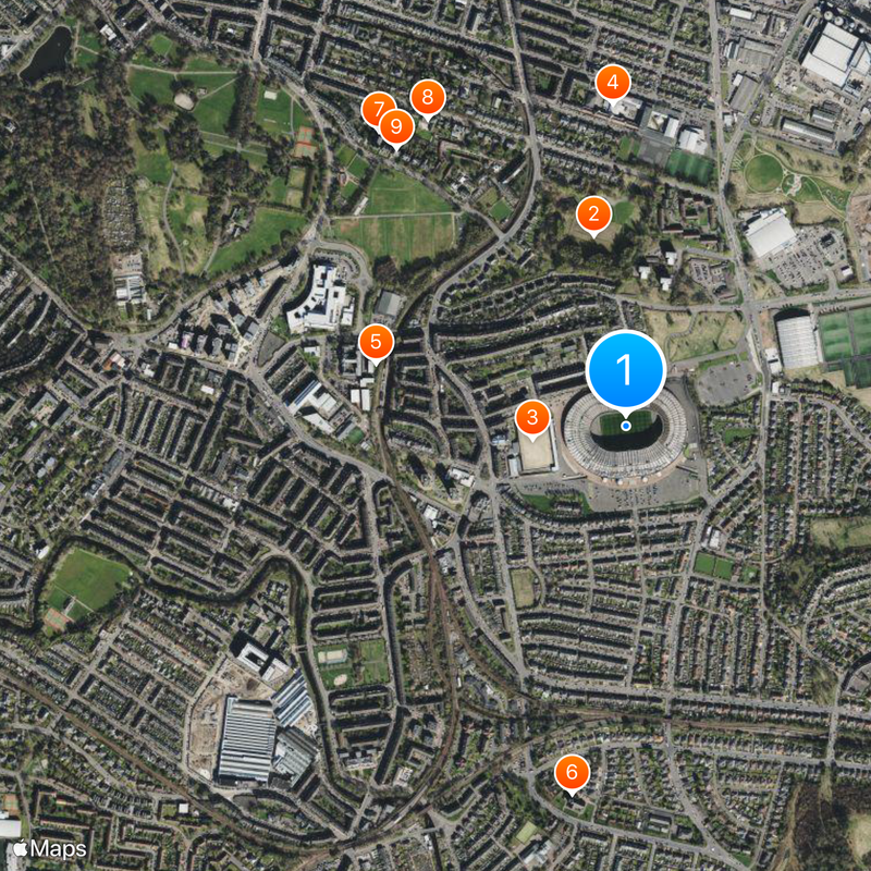 Hampden Park Map