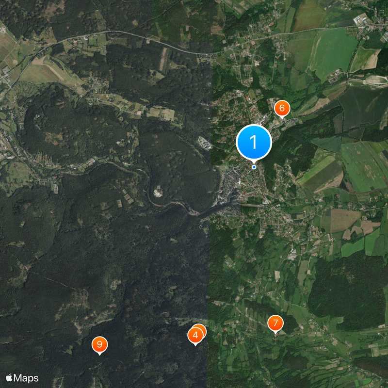 Polanica-Zdrój Mapa