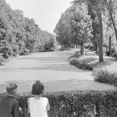 Plantagehuis: parkaanleg