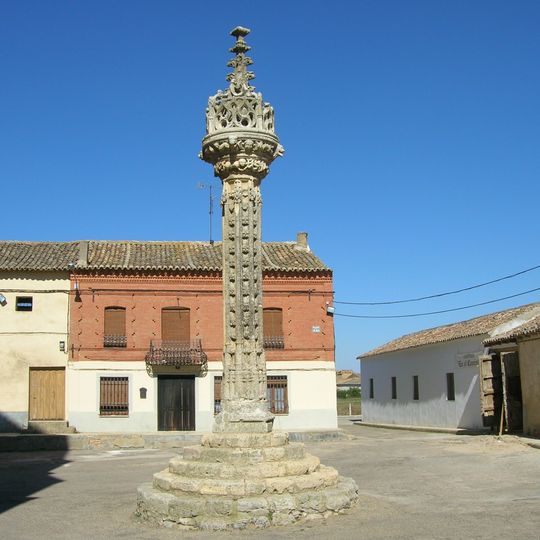 Stone pillar of Justice of Boadilla del Camino
