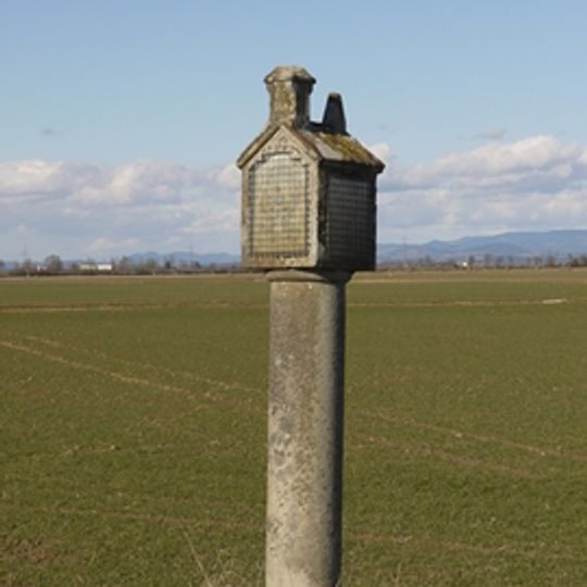 Bildstock, Granitsäule mit Laterne