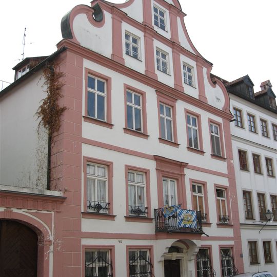 Ehemaliges Bürgerhaus zeitweise auch Adelspalais, sogenanntes Klarmannhaus