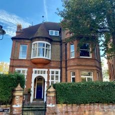 Number 14 And Garden Walls And Gate Piers