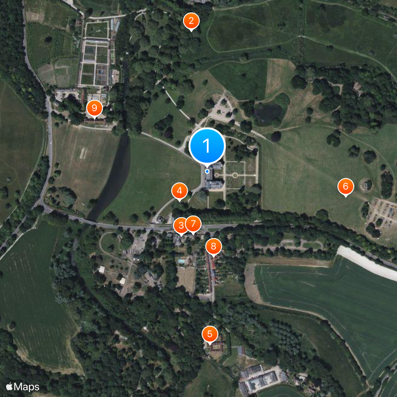 Audley End House Carte