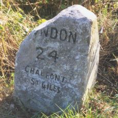 Milestone, Amersham Road; opp. the Ivy House PH, close to Pollards Wood Golf Course, North Harewood Down House