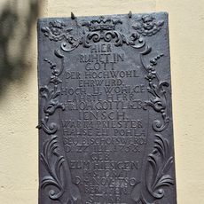 Commemorative plaque