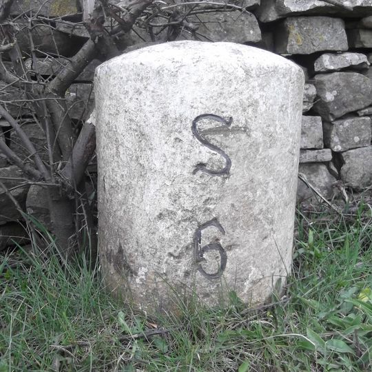 Milestone Approximately 5 Metres West Of Hallbank Lane