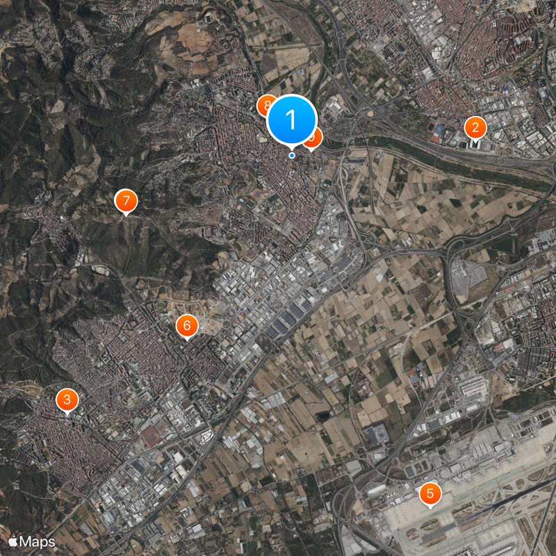 Sant Boi de Llobregat Mapa