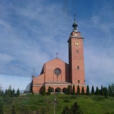 Saint Andrew Bobola church in Dwikozy
