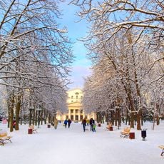 Square named after Heroes of the great Patriotic war