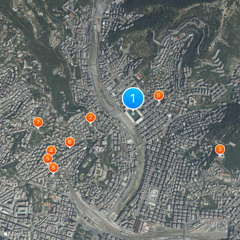 Stade Luigi-Ferraris Carte