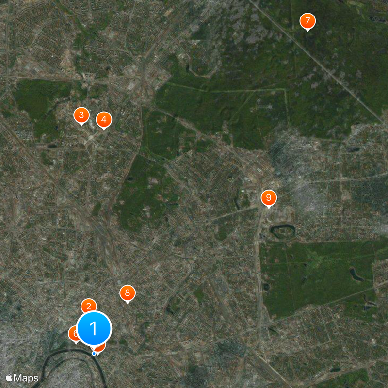 Yauza Map