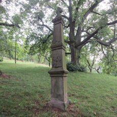 Kříž na křížové cestě u Rosic - 2. zastavení