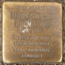 Stolperstein dedicated to Margarethe Seligmann