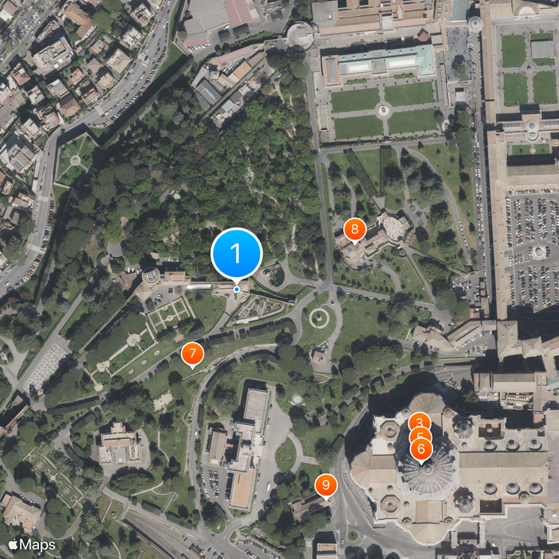 Mater Ecclesiae Monastery Map