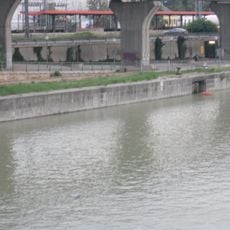 Donaukanalregulierung und -verbauung (samt Brücken, Geländer und sonstigem), KG Nußdorf