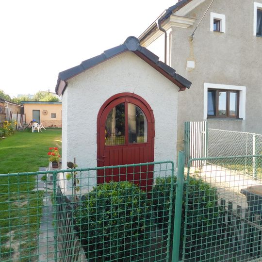 Kaplička na Plzeňské ulici ve Velké Hleďsebe