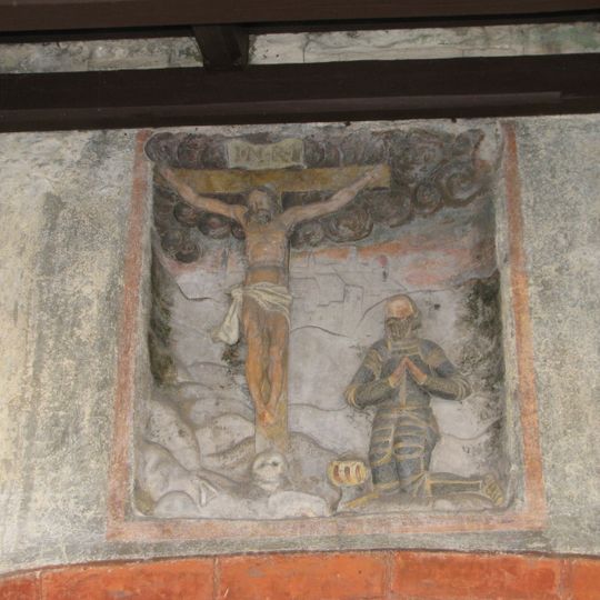 Golgotha Epitaph of the Jauniela 22, Riga