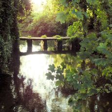 Footbridge Over River Ebble