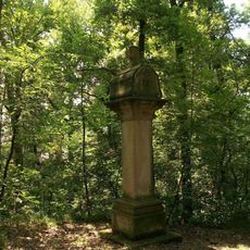 Boží muka na křížové cestě Rokycany - 9. zastavení