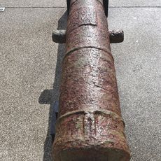 Between the cannons