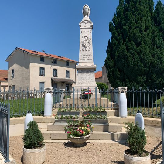 War memorial of Faramans