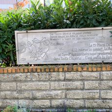 Plaque de la fin de la Guerre d'Algérie