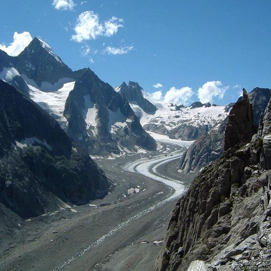 Oberaletsch Glacier