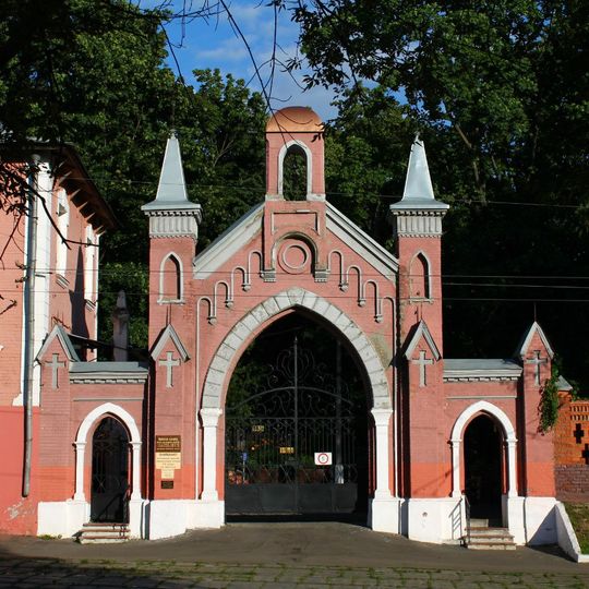 Vvedenskoe cemetery gates