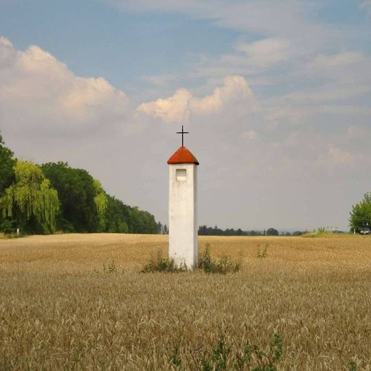 Boží muka na okraji Unčovic u dálnice