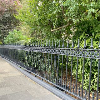Garden Railings In Front Of Sussex Place