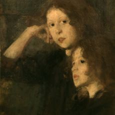 Portrait of two girls