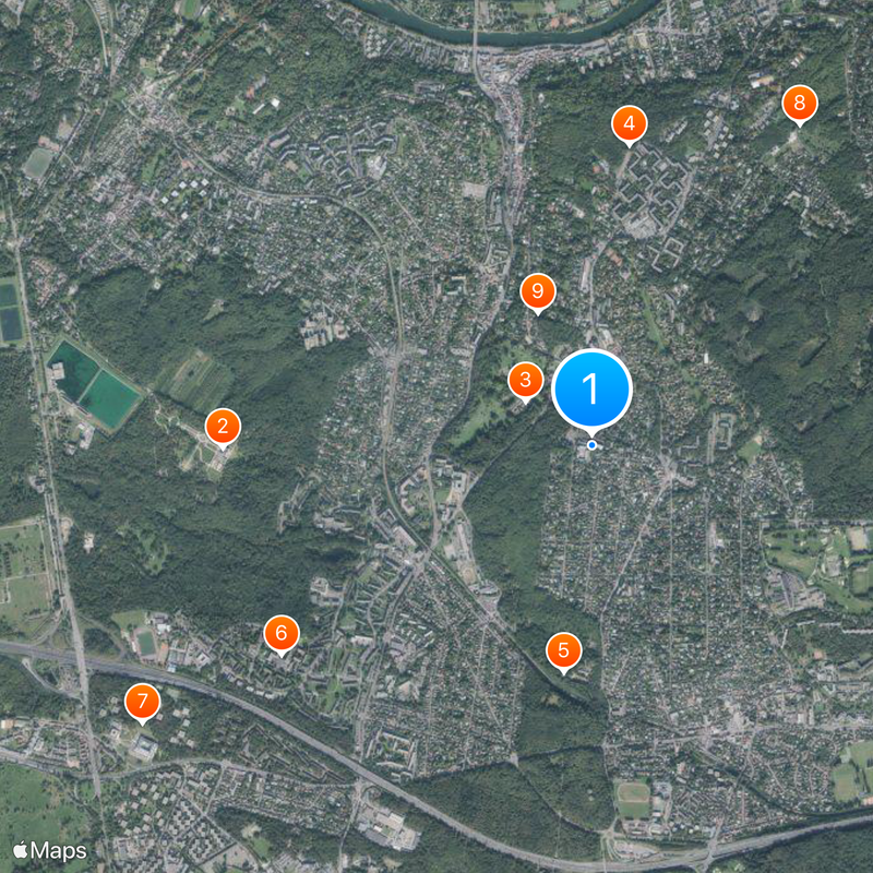 La Celle-Saint-Cloud Map